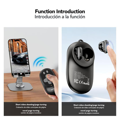 MINISO Wireless Earbuds Remote Control Take Pictures like Music Voice Assistant Call Power Bluetooth-Compatible Page Scroller Bluetooth 5.4 Earphones, Wireless Headphones with Mic Fully Compatible