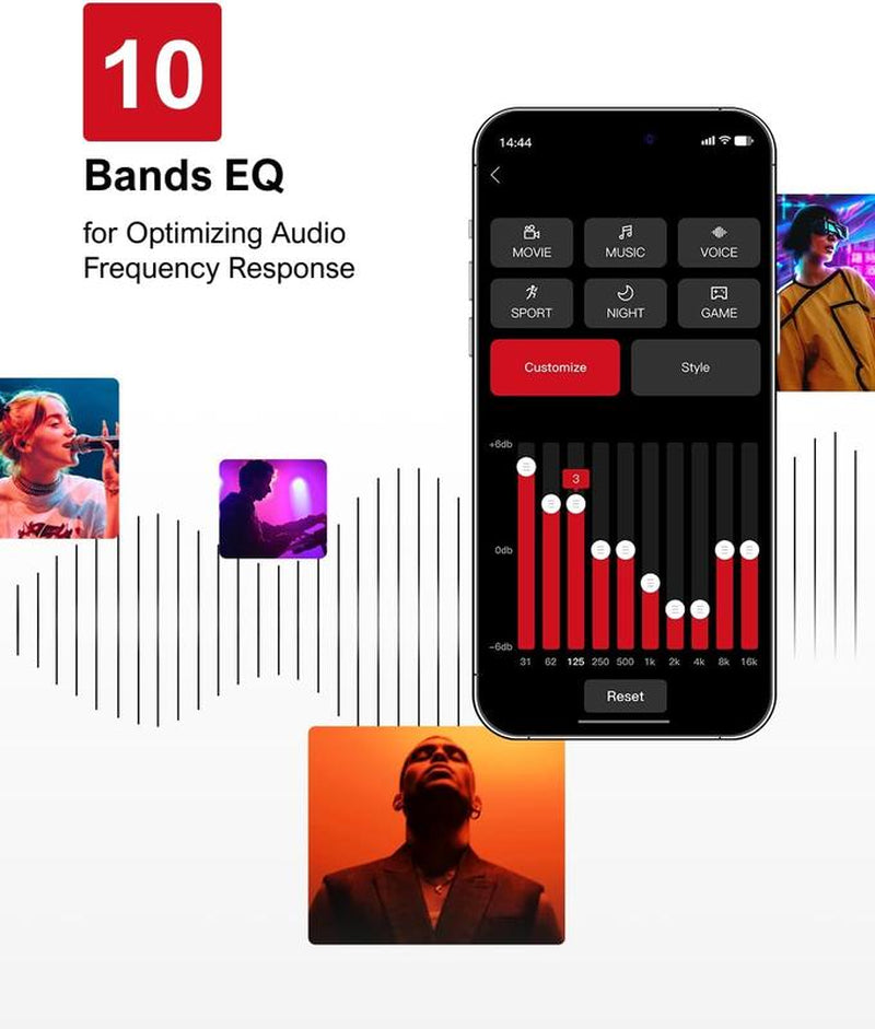 ULTIMEA Aura A30 5.1-Channel Sound Bar System: Subwoofer, 2 Surround Speakers, Bluetooth. Ideal for Home Theater, TV. Springtok Entry-Level