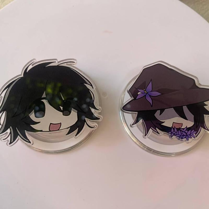 Forsaken Magsafe Phone Grip Azure Two Time Magnetic Holder for Cellphone Casing with Enhanced Grip and Protection Stylish Design for Daily Use Compatible with Magsafe Easy Installation and Shockproof Protection