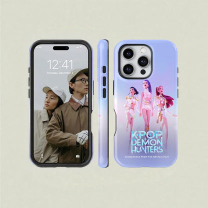 Korean Pop Group Print Phone Case, Compatible with Iphone 11-17 Pro Max & Samsung Galaxy S23-S25 Ultra, Stylish Protective Cover