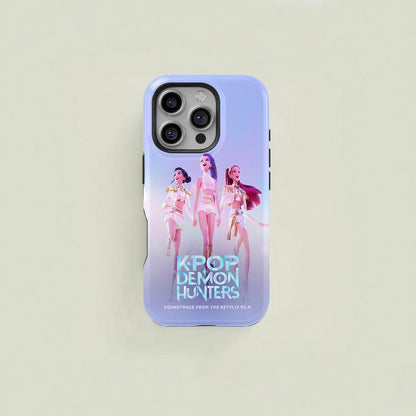 Korean Pop Group Print Phone Case, Compatible with Iphone 11-17 Pro Max & Samsung Galaxy S23-S25 Ultra, Stylish Protective Cover