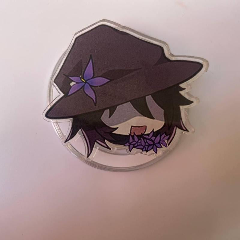 Forsaken Magsafe Phone Grip Azure Two Time Magnetic Holder for Cellphone Casing with Enhanced Grip and Protection Stylish Design for Daily Use Compatible with Magsafe Easy Installation and Shockproof Protection