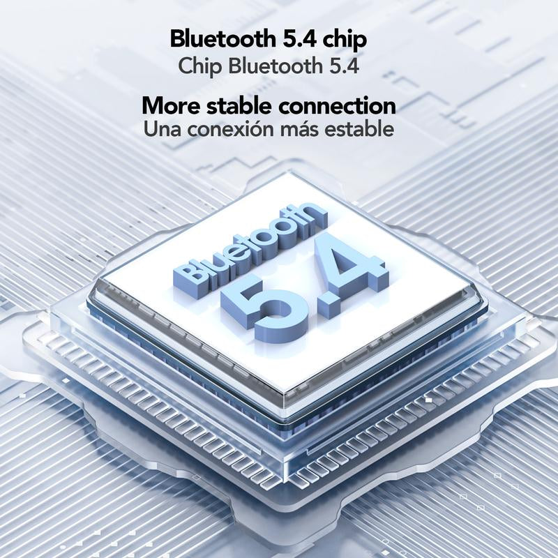 MINISO Wireless Earbuds Remote Control Take Pictures like Music Voice Assistant Call Power Bluetooth-Compatible Page Scroller Bluetooth 5.4 Earphones, Wireless Headphones with Mic Fully Compatible