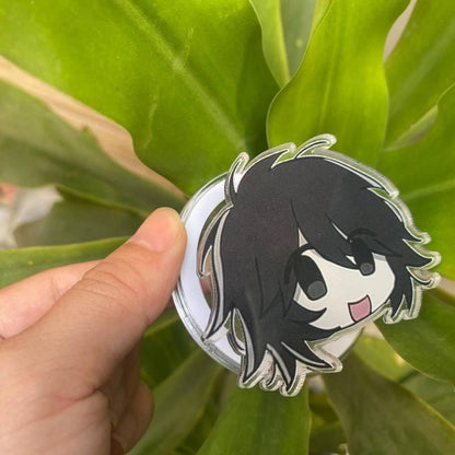 Forsaken Magsafe Phone Grip Azure Two Time Magnetic Holder for Cellphone Casing with Enhanced Grip and Protection Stylish Design for Daily Use Compatible with Magsafe Easy Installation and Shockproof Protection